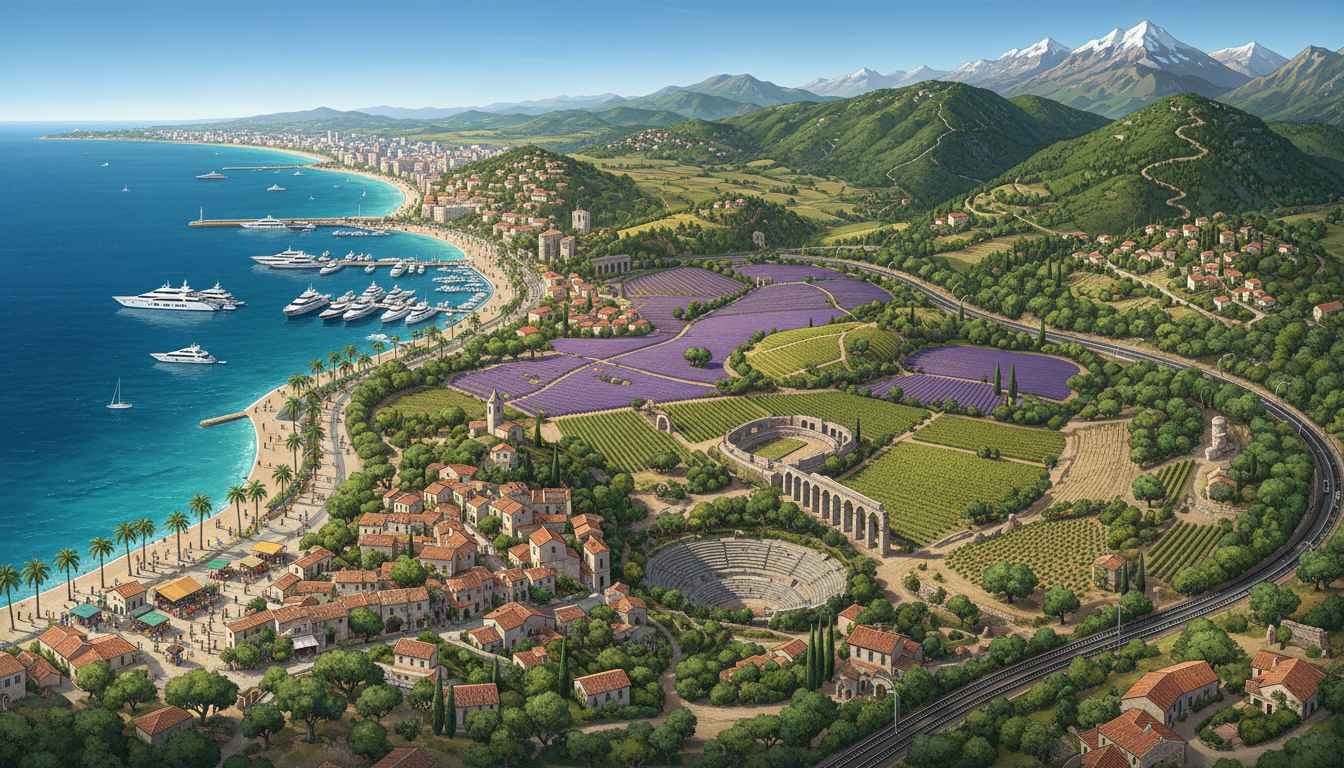 must visit places in south of france