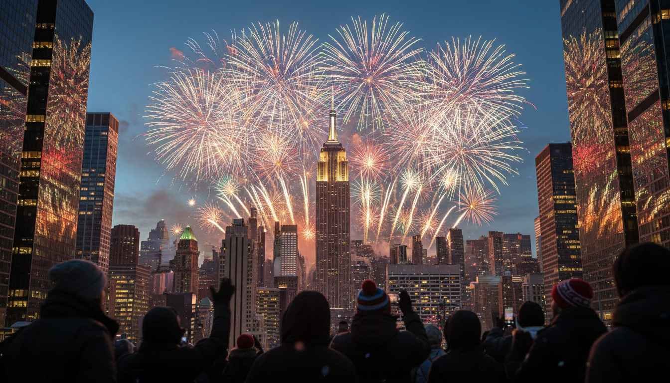 best places to visit for new year's eve in usa