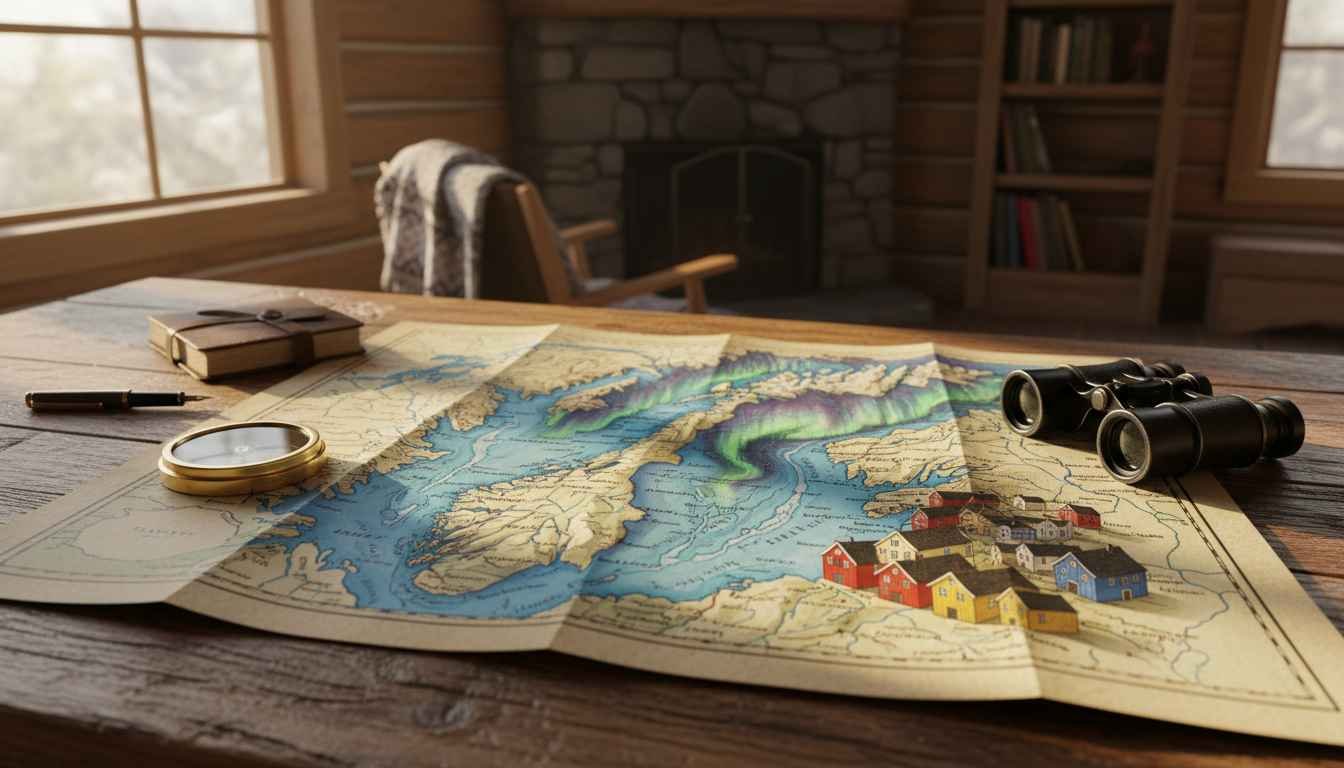 best places to visit in norway map